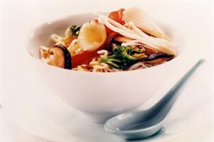 Chinese Sesame Mushroom Stir-fry
